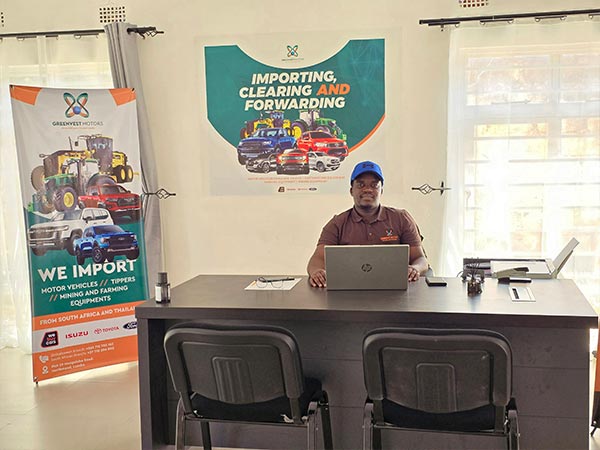 Greenvest Motors vehicle exporting company south africa zim