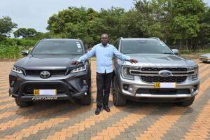 Ford Platinum and Fortuner VX 2.8 2023 models